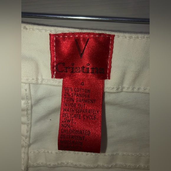 Cristina Designer Pants Ankle Cut New With Tags - Picture 4 of 7